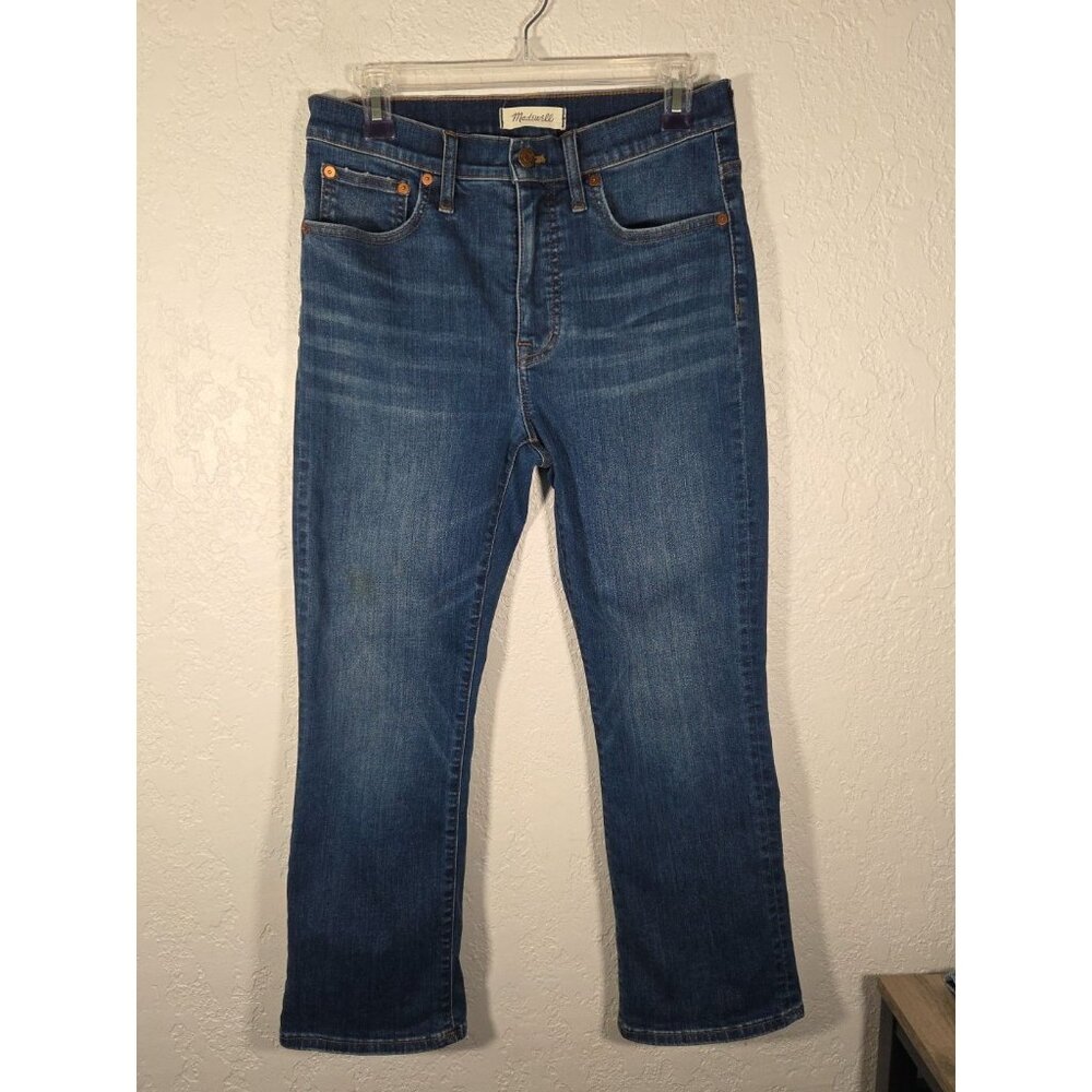 Madewell Jeans Womens 28 Cali Demi Boot Cut Medium Wash Blue